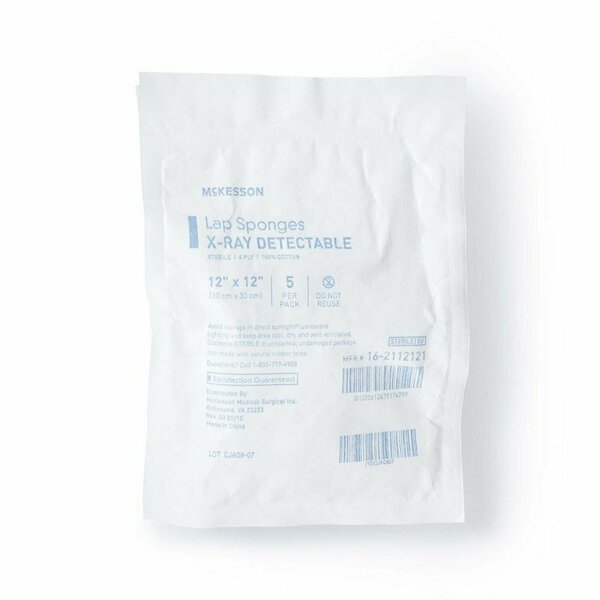 Mckesson Laparotomy Sponge, 12 x 12 Inch, 200PK 16-2112121